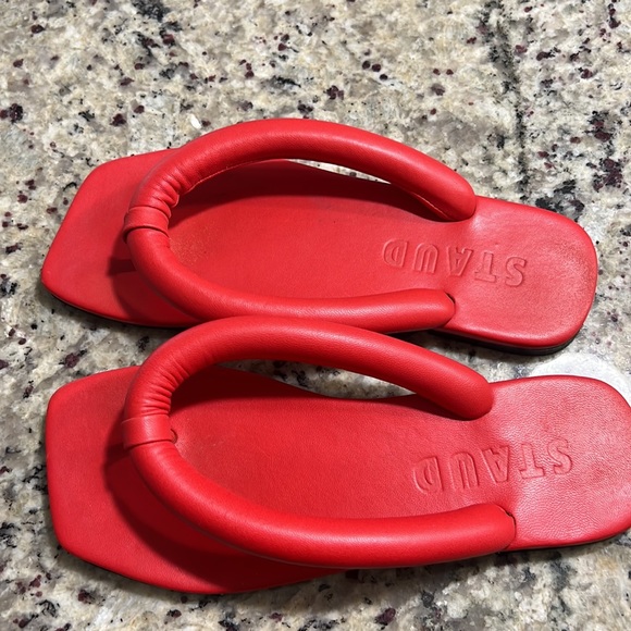 Staud Rio Red Sandals - Picture 4 of 6